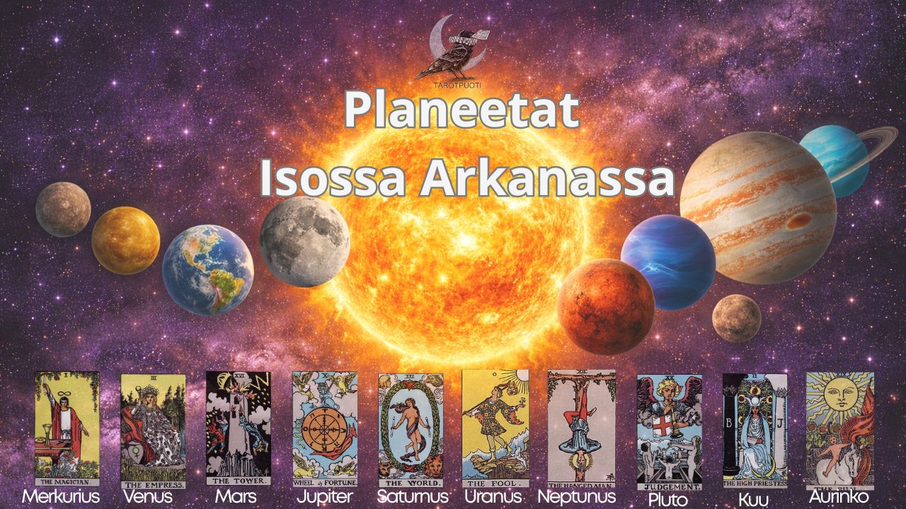 Tarotin astrologiset vastaavudet osa 2. Horoskooppien hallitsevat planeetat