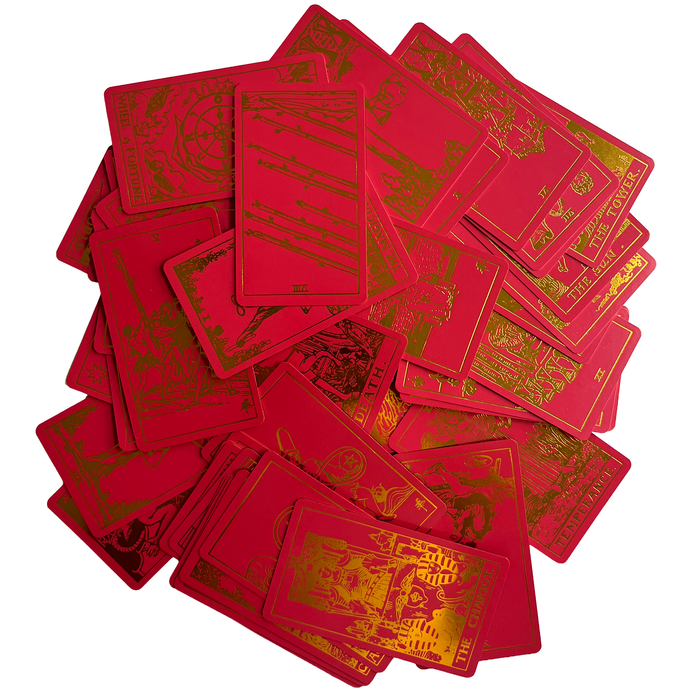 Scarlet Tarot Deck & Guidebook, Classic RWS
