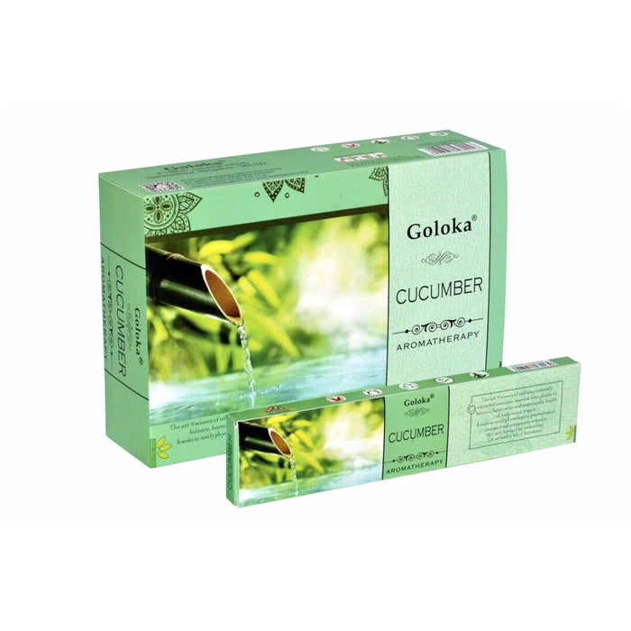 Goloka Aromatherapy Cucumber Incense 15g