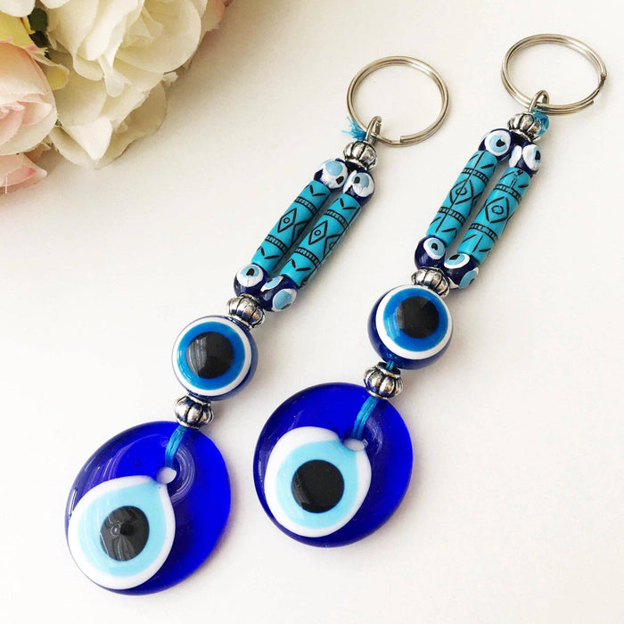 Evil Eye -avaimenperä boho-tyyliin