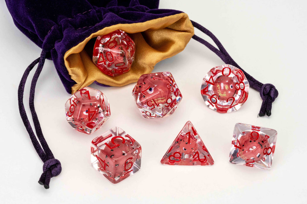Dungeons & Dragons Beholder hartsinen Inclusion-noppasetti - Fanroll