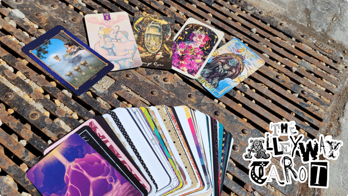 The Alleyway Oracles MEGA BUNDLE (3 decks + add ons) - Publishing Goblin (Indie, import, Kickstarter backer edition)