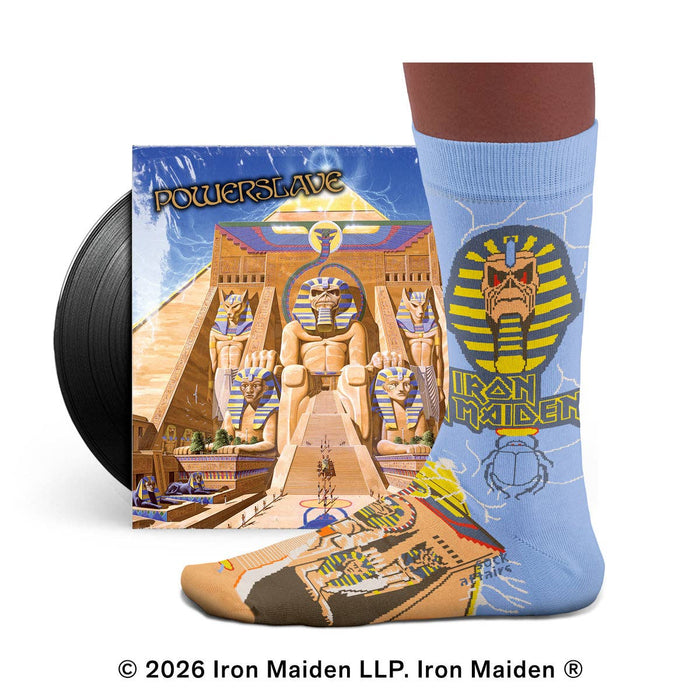 Iron Maiden Powerslave sukat – Sock Affairs