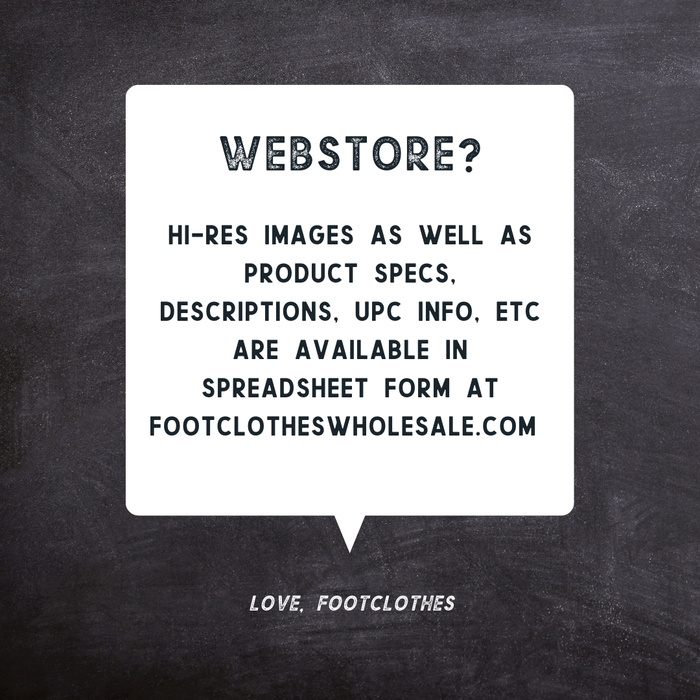 Cabinet of Curiosities sukat - FootClothes