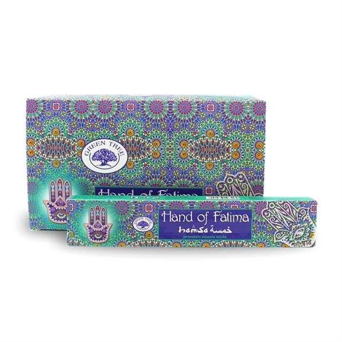 Hand of Fatima -suitsuketikut 15 g – Green Tree