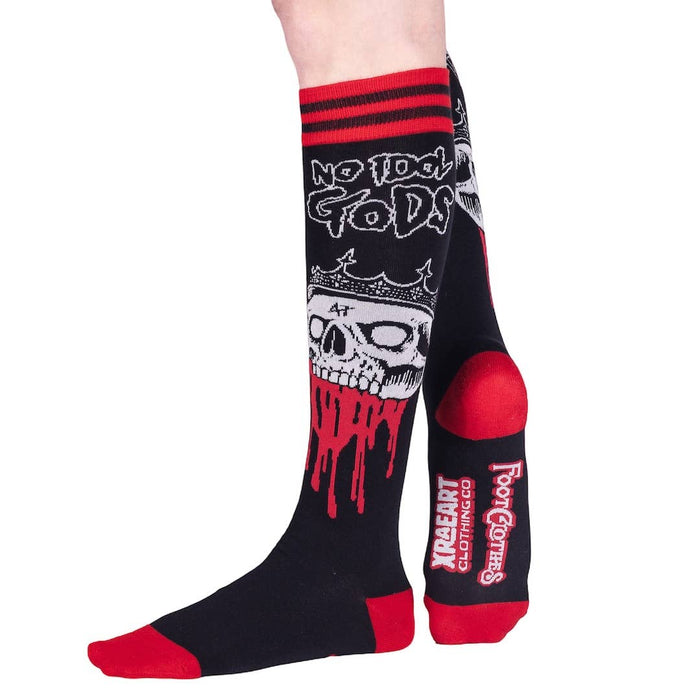 No False Kings Knee High Socks - sukat - FootClothes