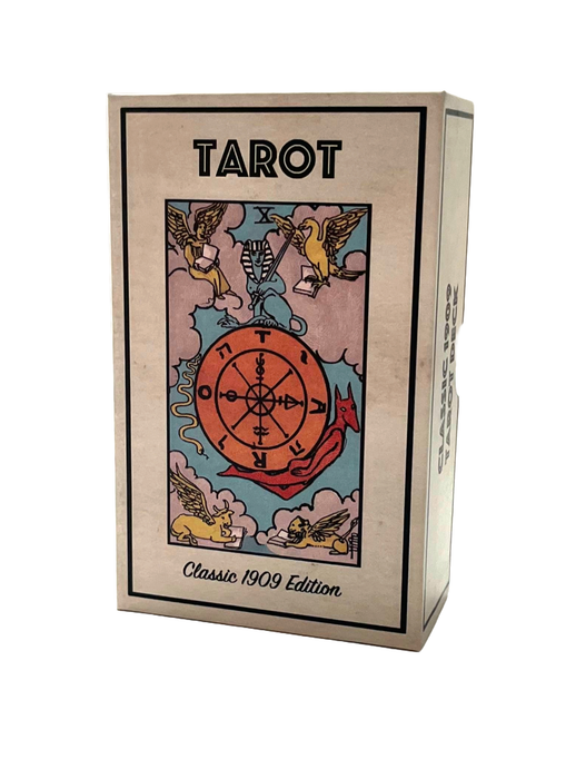 Klassisches Tarot-Deck und Leitfaden von 1909 | Hergestellt in den USA