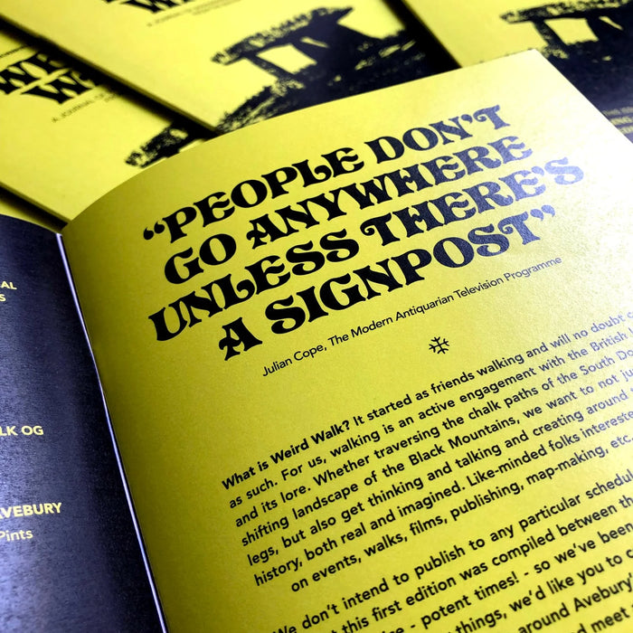 Zine Issue One - Weird Walk