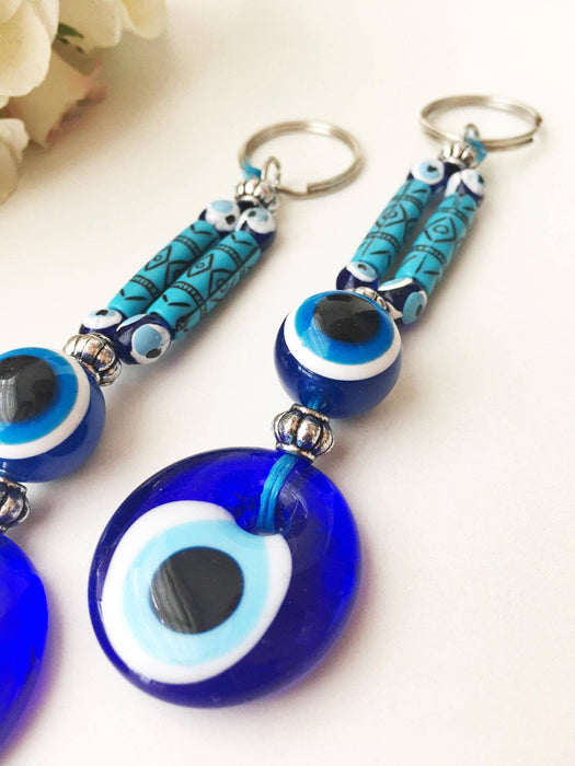 Evil Eye -avaimenperä boho-tyyliin