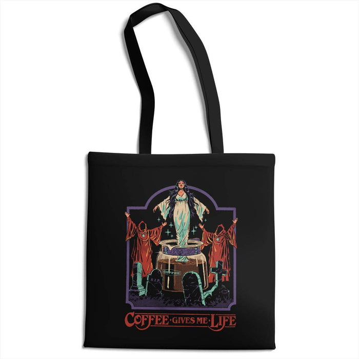 Coffee Gives Me Life-kangaskassi - Steven Rhodes