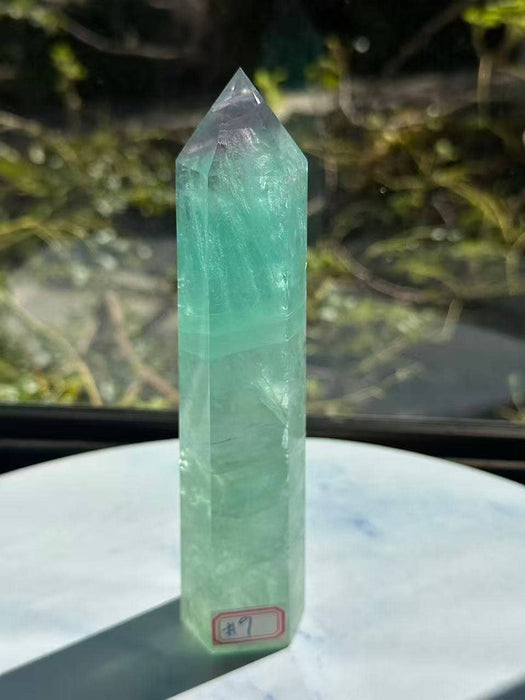 Suuri vesimeloni fluoriitti -torni #9