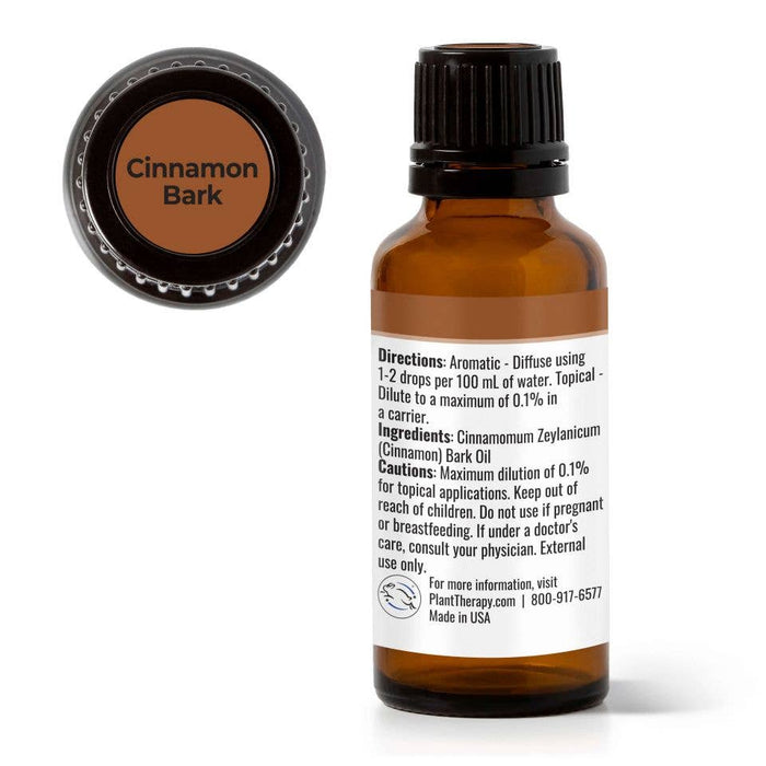 Cinnamon Bark eteerinen öljy 30ml - Plant Therapy