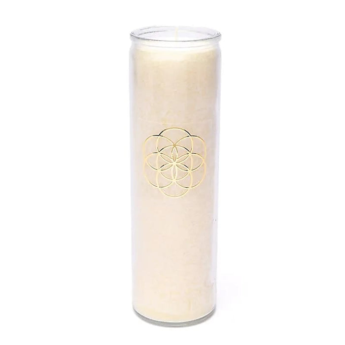 Elämänkukka Kynttilä Lasipurkissa, tuoksuton