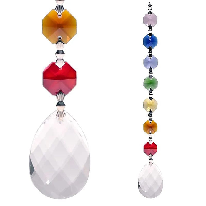 Amrita Feng Shui Chakra Crystal Suncatcher