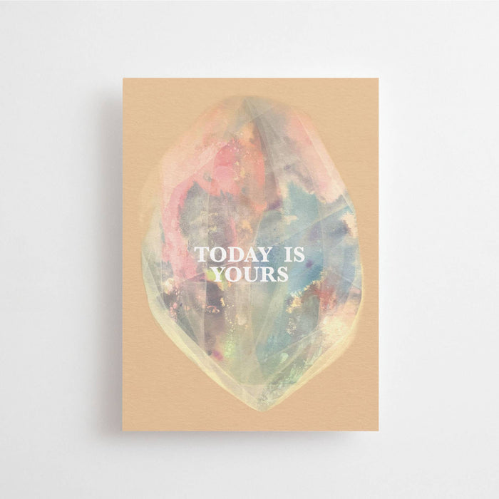 TODAY IS YOURS - postikortti