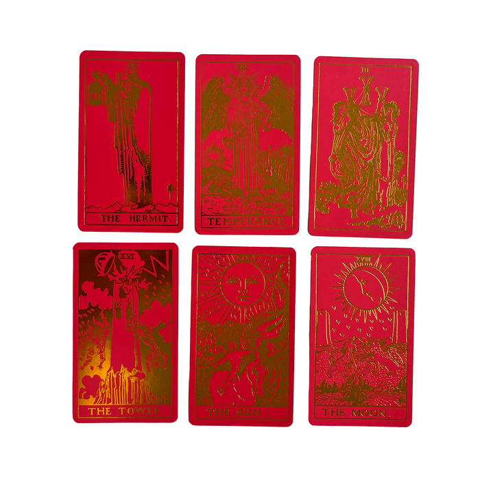 Scarlet Tarot Deck & Guidebook, Classic RWS
