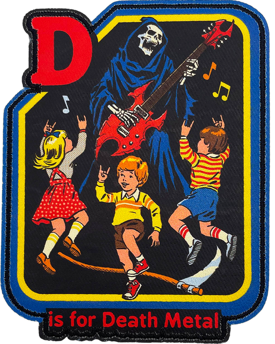 Steven Rhodes: D Is For Death Metal – hihamerkki