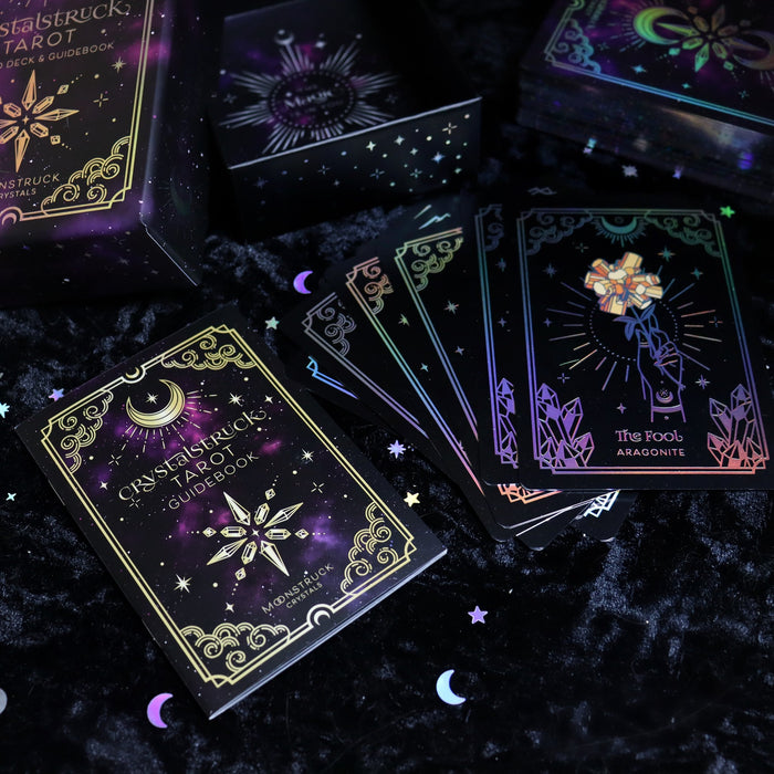 Crystalstruck Tarot© Moonstruck Crystals SILVER (limited edition) - Kara Pavlik (Indie / import)