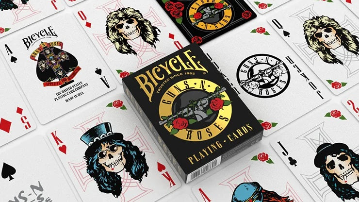 Guns'n'Roses pelikortit - Bicycle