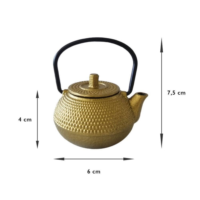 Kullanvärinen valurautainen teekannu, 100 ml - Tea soul