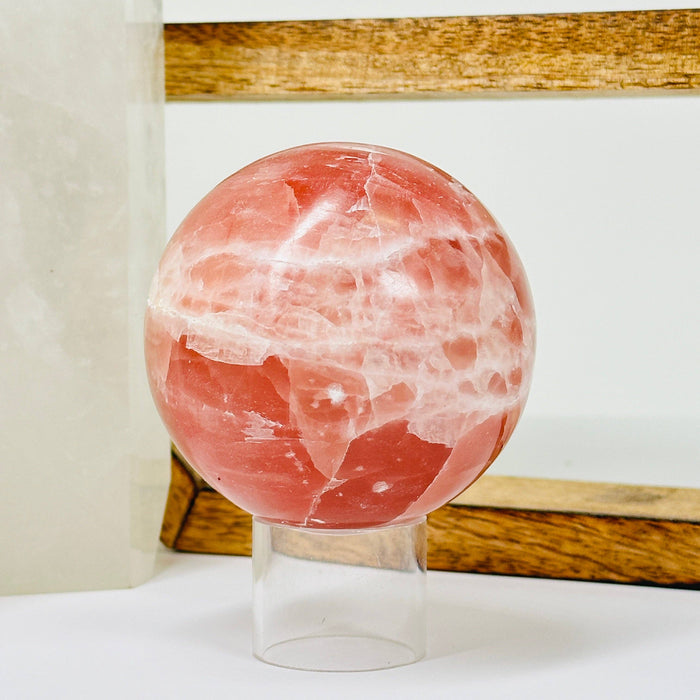 Hematoid crystal ball - Unique specimen (approx. 900g)