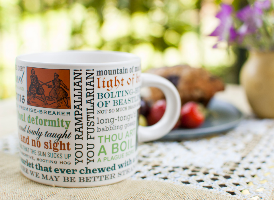 Shakespearen solvaukset -muki, 414 ml