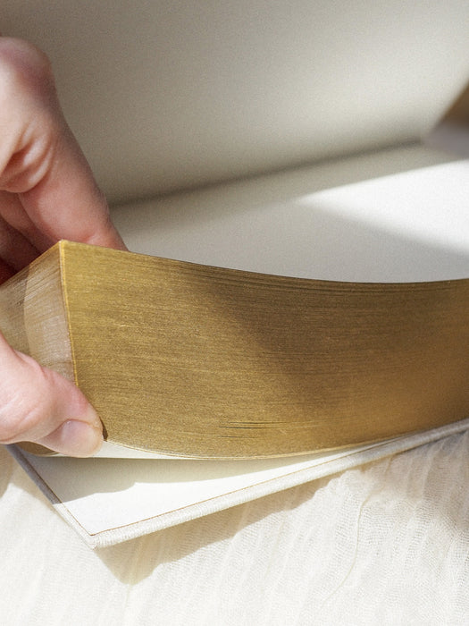 Inner Focus Linen Ritual Journal Edition III, Beige - St Soleil