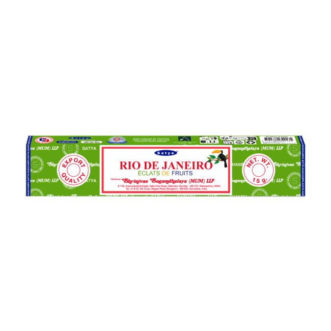 Rio de Janeiro suitsuketikku 15 g – Satya