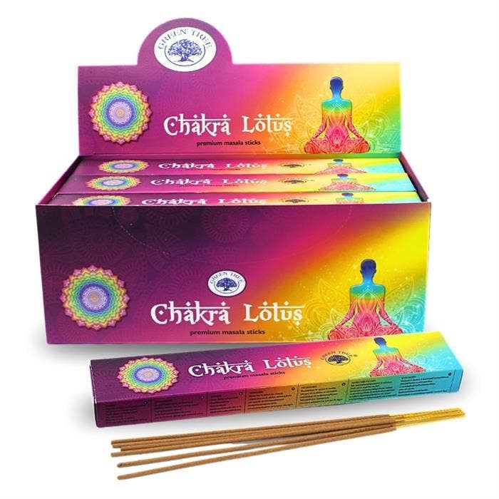 Green Tree Chakra Lotus Hand Rolled Natural suitsuketikut