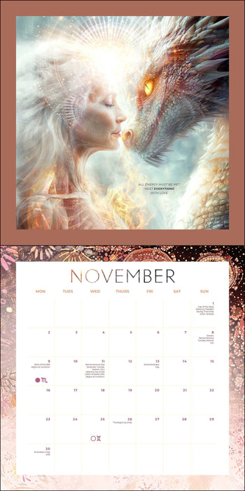 Moon Calender 2026 seinäkalenteri