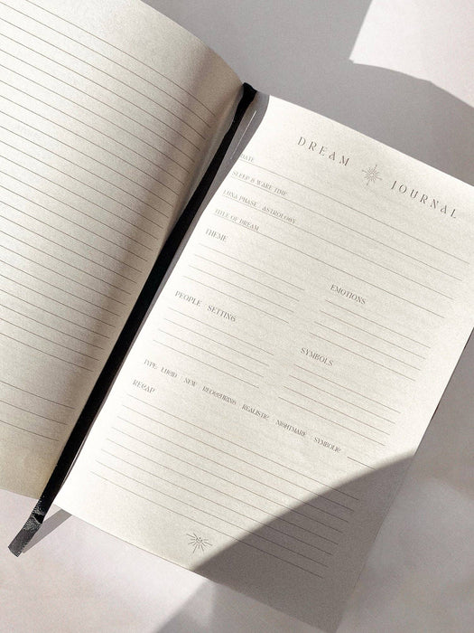 ☾ Sacred Dreams Journal, Vegan Leather -ST SOLEIL