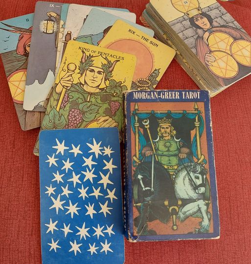 Morgan-Greer Tarot Deck vtg 1979 - Bill F. Greer (preloved, OOP)