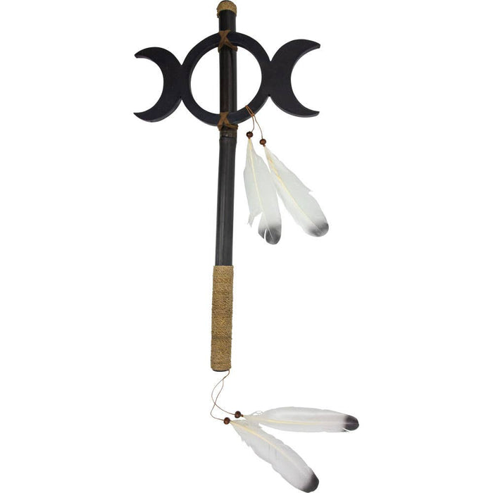 Triple Moon ceremony stick