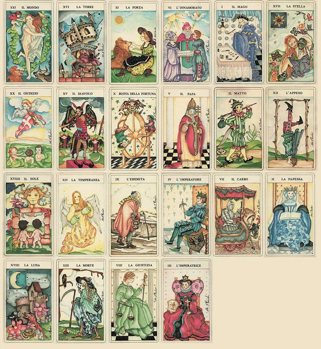 Fairy Tales - I 22 Arcani Fiabeschi Tarot Major Arcana - Il Meneghello Edizione