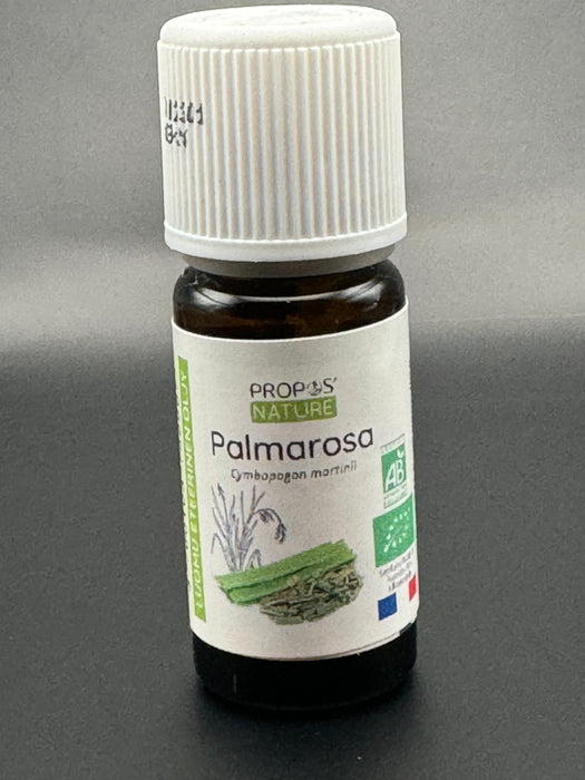 Palmarosa essential oil BIO 10ml - Laboratoire Propos'Nature