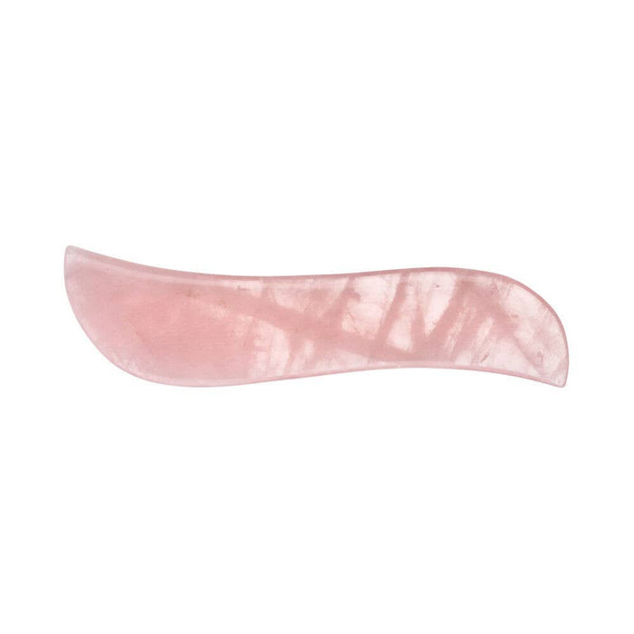 Gua Sha Ruusukvartsi hierontakivi 11cm