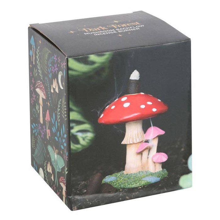 Mushroom Backflow Incense Burner - sieniaiheinen backflow-suitsuketeline