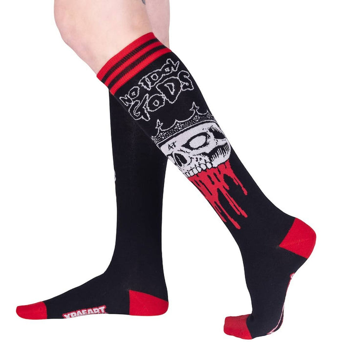 No False Kings Knee High Socks - sukat - FootClothes
