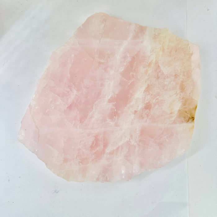 Rose quartz plate - 3kg 