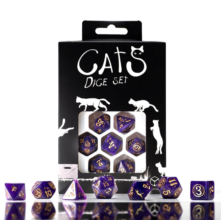 Roolipelinopat: Cats Dice Set: Muffin - Q Workshop