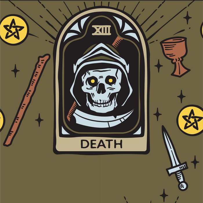 Death Tarot Nouveau sukat - FootClothes