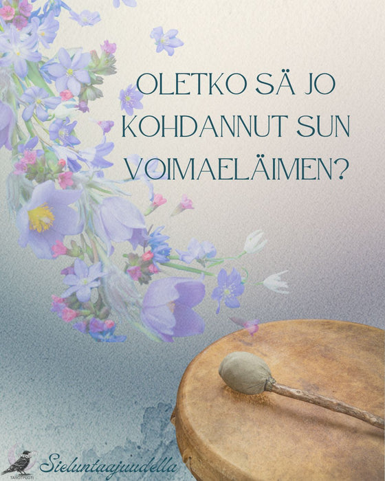 Sieluntaajudella ZOOM live Pe.20.3. klo.19-20 Kevätpäiväntasaus - Voimaeläimet