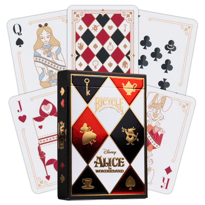 Bicycle Disney Alice in Wonderland Playing Cards