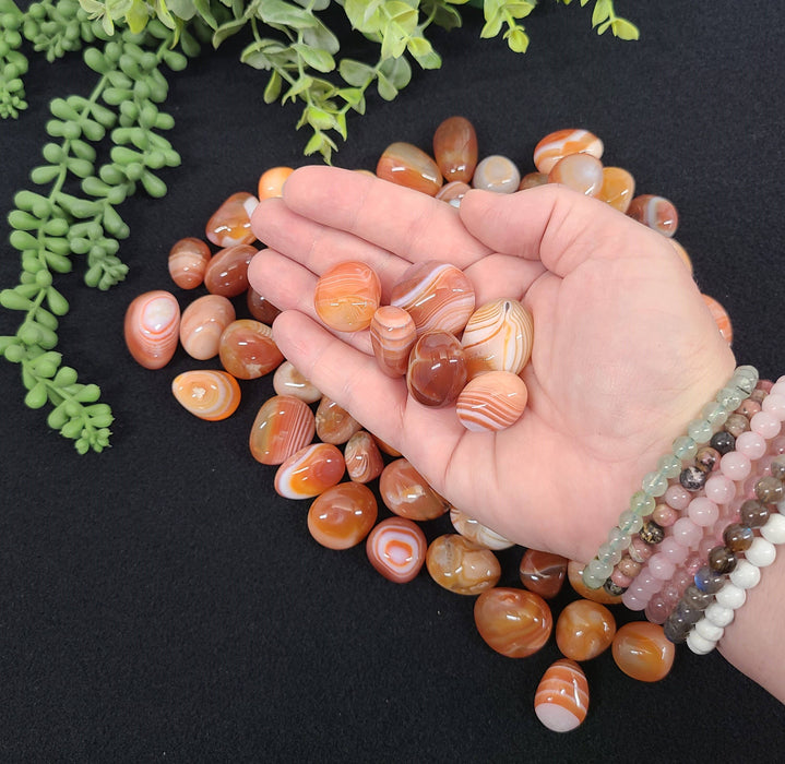 Striped carnelian 2-3cm