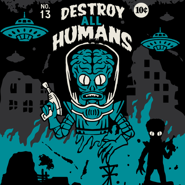 Destroy All Humans Sukat - FootClothes