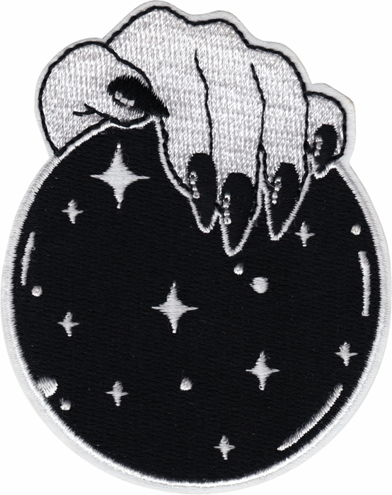 Crystal Ball Claw – kangasmerkki