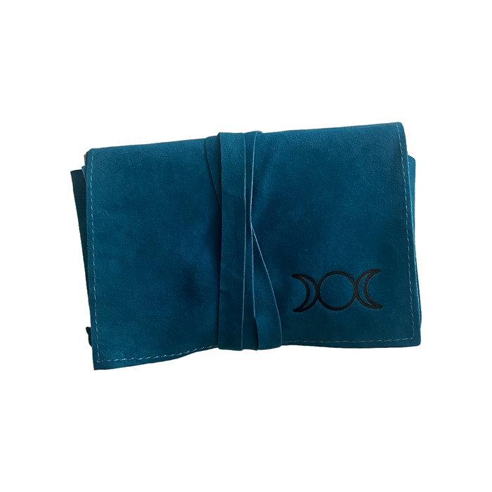 Samettinen tarotkääre – Kolmoiskuun symbolilla