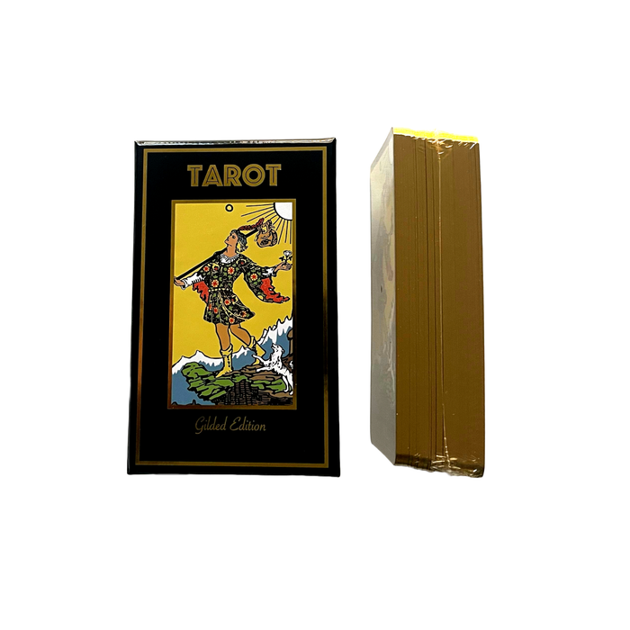 Gilded Tarot & Guide | Classic Tarot Design and Gold Foil