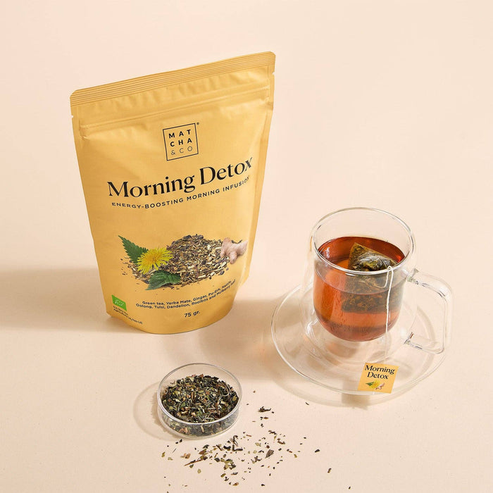 Morning Detox yrtti- ja teehauduke - Matcha & CO