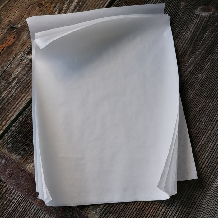 Parchment paper white (4 sheets)